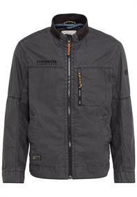 Leichter Blouson aus Baumwolle im Washed Look asphalt