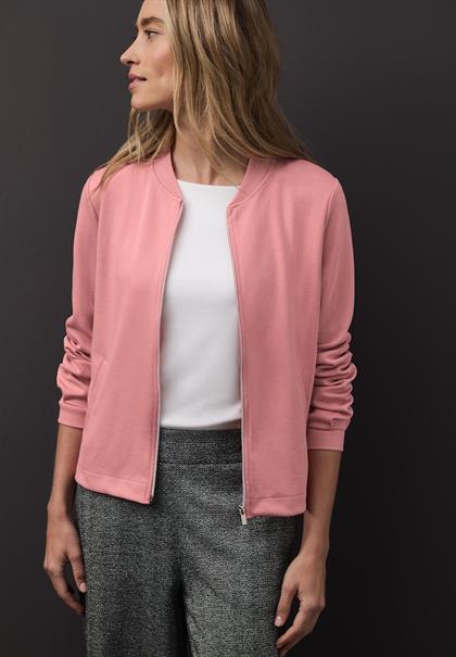 Leichter Blouson mit Glitzer powder pink
