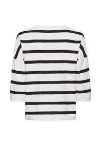 Leichter Strickpullover mit Brusttasche caviar