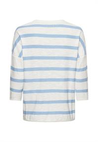 Leichter Strickpullover mit Brusttasche soft blue