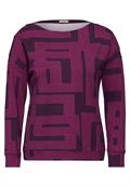 Leichtes Sweatshirt beloved berry