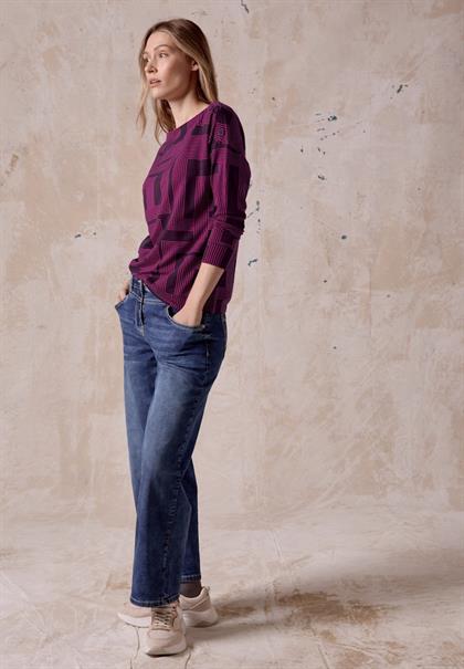 Leichtes Sweatshirt beloved berry