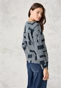 Leichtes Sweatshirt deep petrol