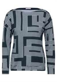 Leichtes Sweatshirt deep petrol