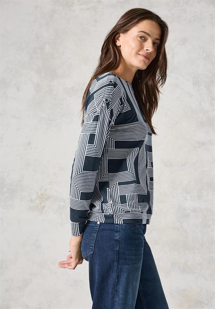 Leichtes Sweatshirt deep petrol