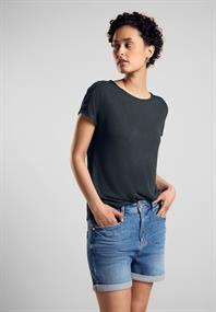 Leichtes T-Shirt hunter green