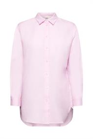 Leinen-Baumwolle-Hemd pink