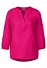 Leinen-Baumwolle-Mix Bluse oasis pink