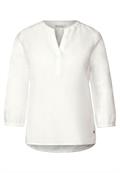 Leinen-Baumwolle-Mix Bluse off white