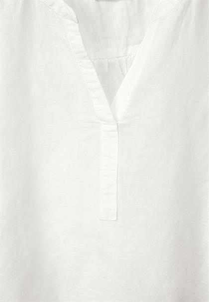 Leinen-Baumwolle-Mix Bluse off white