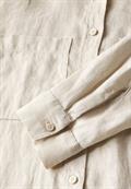 Leinen-Hemdbluse moonstone sand
