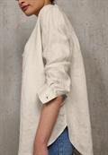 Leinen-Hemdbluse moonstone sand