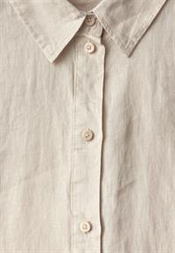 Leinen-Hemdbluse moonstone sand