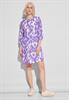 Leinen Kleid mit Print smell of lavender