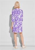 Leinen Kleid mit Print smell of lavender