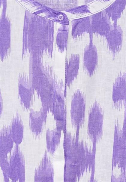 Leinen Kleid mit Print smell of lavender