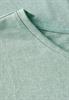 Leinen-Look Glitzer-Shirt ice sage green