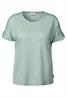 Leinen-Look Glitzer-Shirt ice sage green