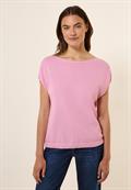 Leinen-Look Strickpullover cherry blossom pink