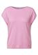 Leinen-Look Strickpullover cherry blossom pink