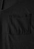 Leinen-Look T-Shirt black