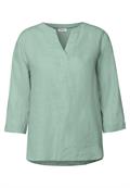 Leinenbluse ice sage green
