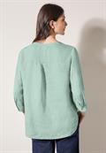 Leinenbluse ice sage green