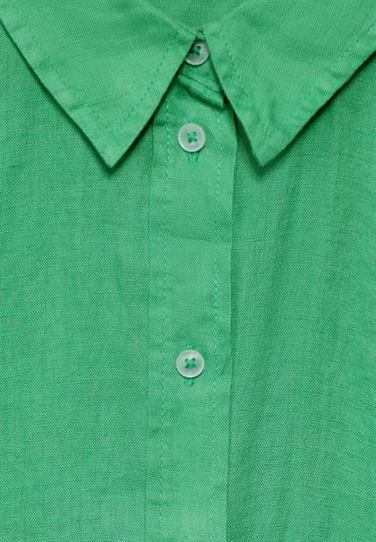 Leinenbluse juicy apple green