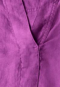Leinenbluse magenta lacquer