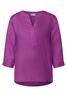 Leinenbluse magenta lacquer