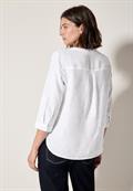 Leinenbluse white
