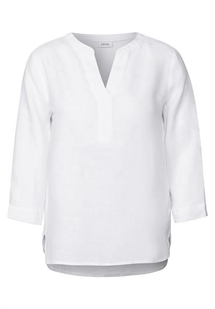 Leinenbluse white