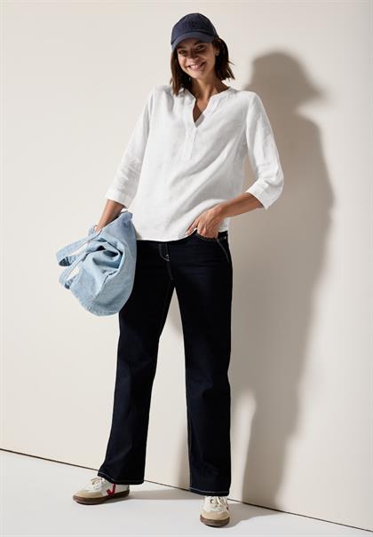 Leinenbluse white