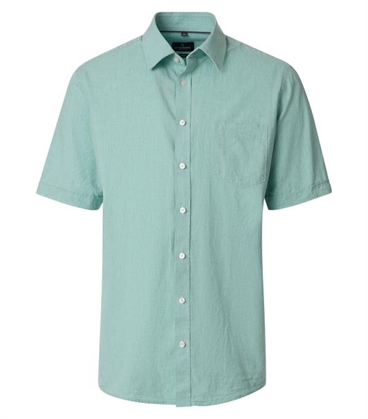 Leinenhemd grün