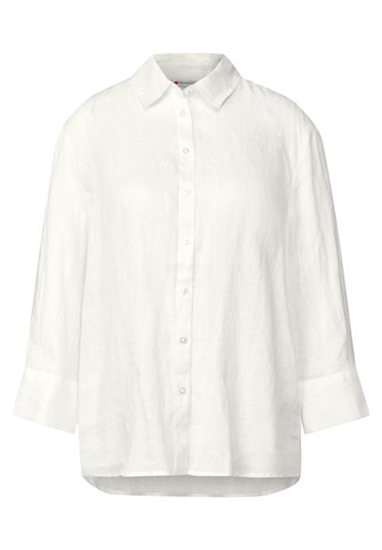 Leinenhemdbluse off white