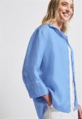 Leinenhemdbluse serenity blue