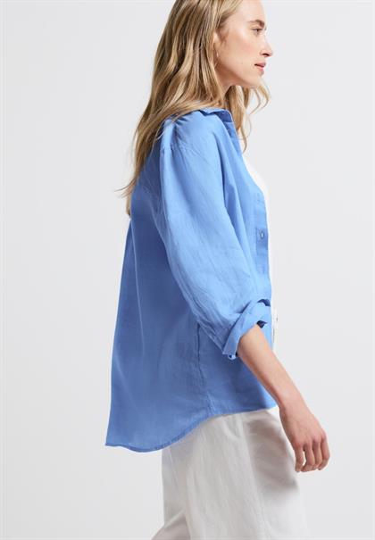 Leinenhemdbluse serenity blue