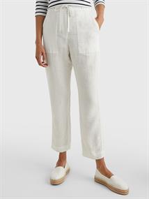 Leinenhose white