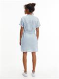 Leinenkleid breezy blue
