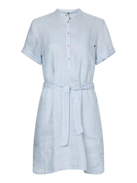 Leinenkleid breezy blue
