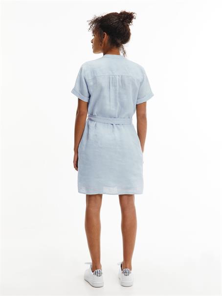 Leinenkleid breezy blue