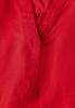 Leinenmix-Bluse in Unifarbe glory red