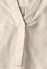Leinenmix-Bluse in Unifarbe moonstone sand