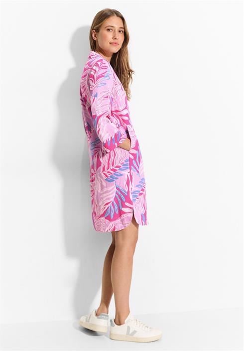 leinenmix-kleid-mit-print-bloomy-pink