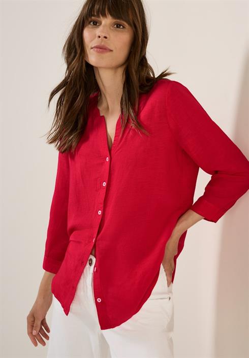 leinenmix-tunika-mit-knöpfen-glazed-apple-red