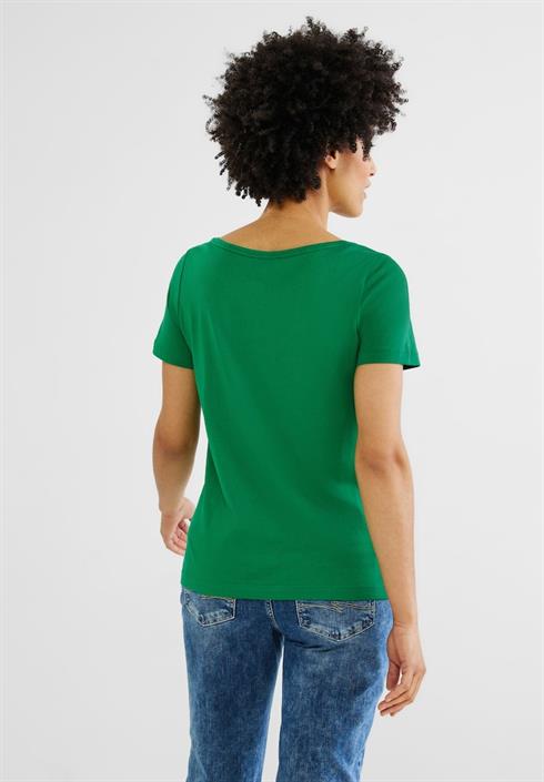 leo-folienprint-shirt-brisk-green