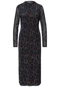 Leo Mesh-Kleid black