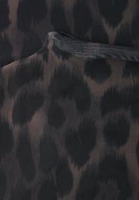 Leo Mesh-Kleid black