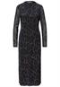 Leo Mesh-Kleid black