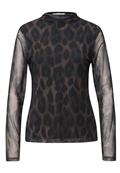 Leo Mesh Shirt black